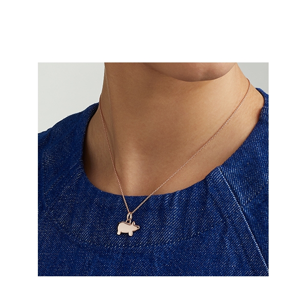 Monica Vinader pig necklace 상세이미지 1